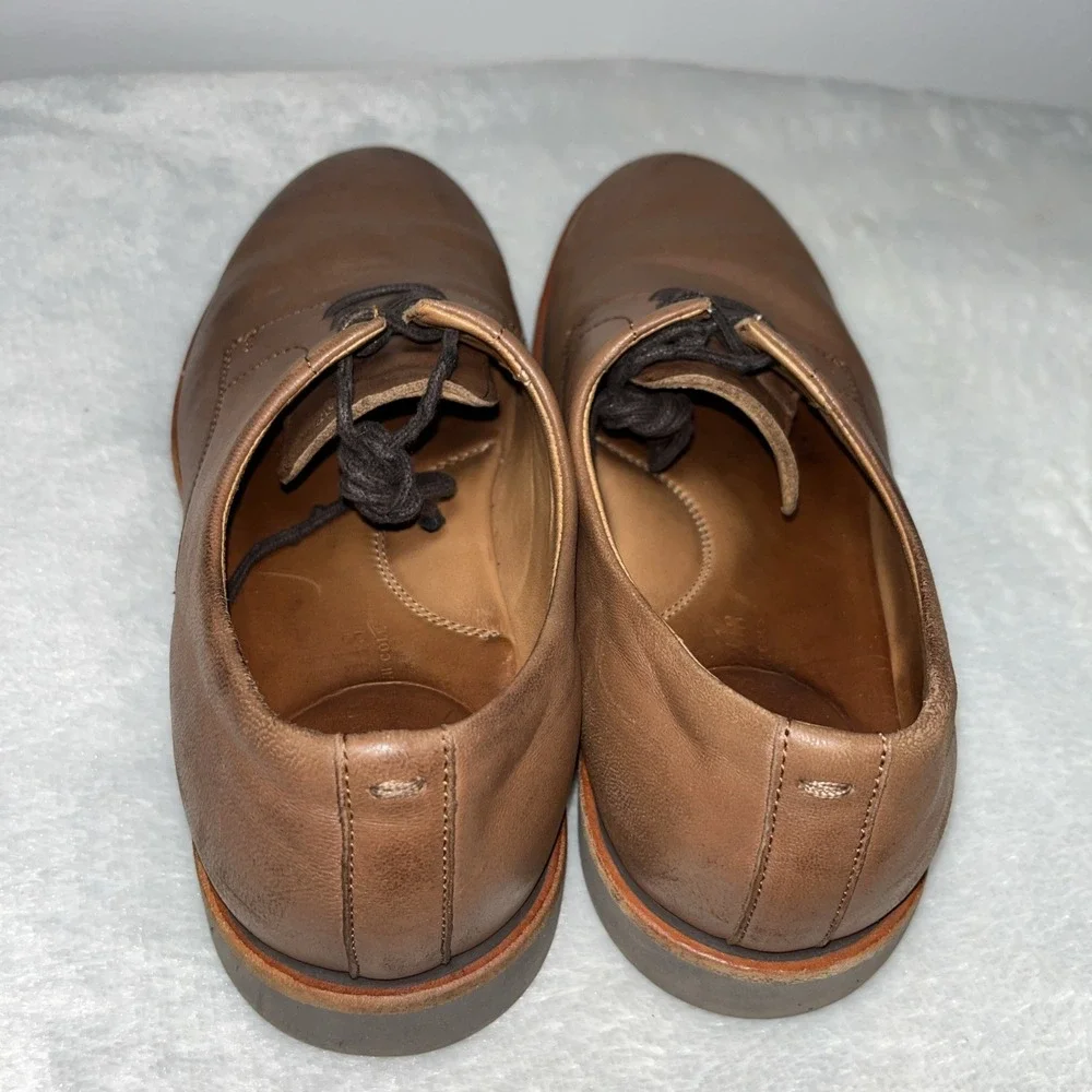 Gentle‎ Souls Oxfords Men's Size 8.5 Brown Cognac Leather Classic Shoes Designer